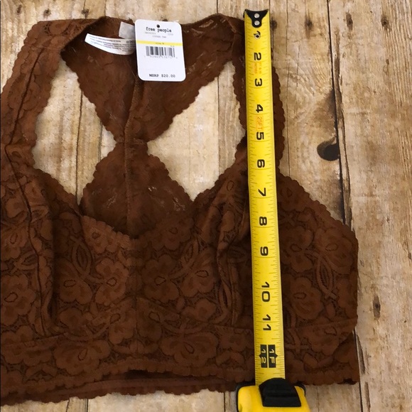 NWT Free People Gallon Lace Racerback Bralette M - Picture 8 of 11